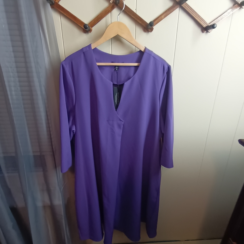 Elegant Purple Dress